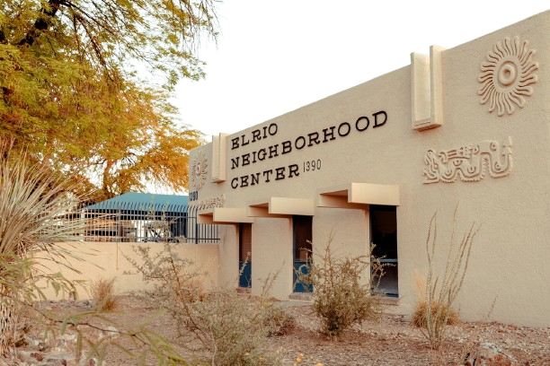 View of El Rio Neighborhood Center building in Tucson